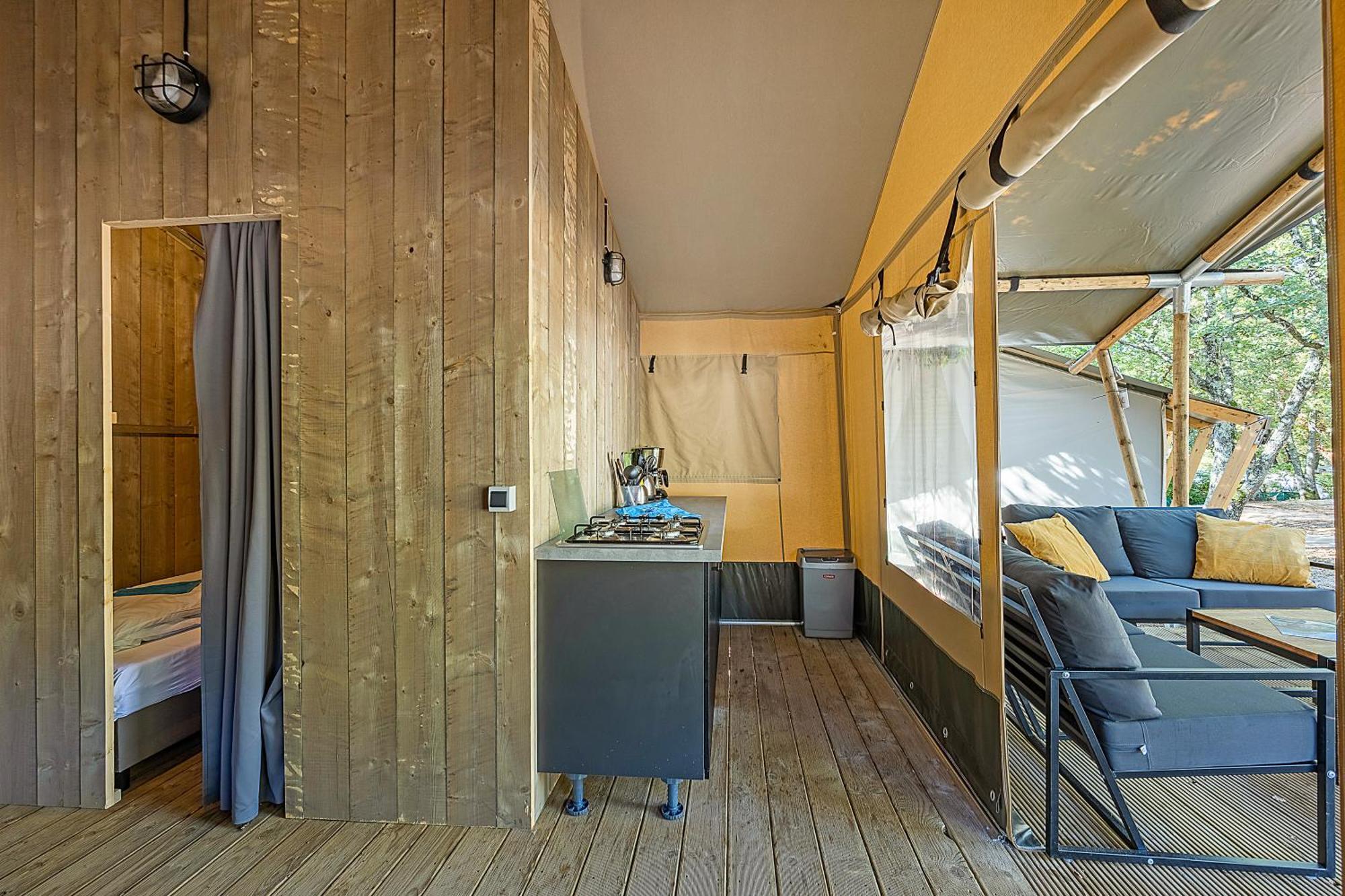 Easyatent Safari Tent Lanterna Cervar-Porat Номер фото